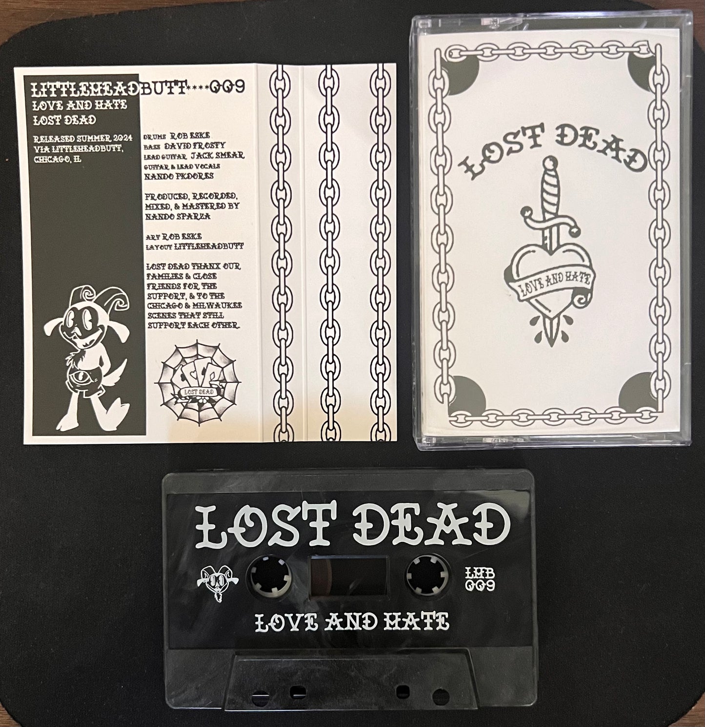 Lost Dead “Love and Hate” full length cassette